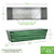 Large Green Galvanized Flower Box