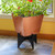 Zaha II Planter- Copper Plated Tapered Planter
