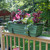 Large Green Flower Box- 2x6 Railing Brackets