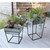 Short Arne Stand with Deep Galvanized Tray