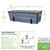 Medium Blue Flower Box- Clamp-On Brackets