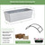 Bloom Box Garden Growing Kit, Medium White with Odette Stand