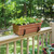 Bloom Box Garden Growing Kit, Medium Copper with Brackets for 2 x 6 Railings