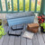 Bloom Box Garden Growing Kit, Medium Blue with Brackets for 2 x 6 Railings