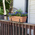 Bloom Box Garden Growing Kit, Small Copper with Brackets for 2 x 4 Railings