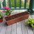 Bloom Box Garden Growing Kit, Small Copper with Brackets for 2 x 4 Railings