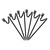 Leaf End Hose Guard/Guide, pack of 6