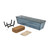 Bloom Box Garden Growing Kit, Small Blue with Brackets for 2 x 4 Railings