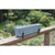 Small Blue Flower Box- 2x6 Railing Brackets