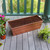 Bloom Box Garden Growing Kit, Medium Copper with Clamp-On Brackets