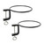 8" Clamp-On Flower Pot Ring, pack of 2