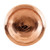 Hammered Copper Bowl w/Rim, Non-threaded