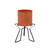Florence Planter- Burnt Sienna Cylinder