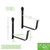 6" Wall Mount Flower Box Brackets