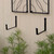 10" Wall Mount Flower Box Brackets