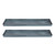 Medium Blue Flower Box Tray, pack of 2
