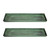 Small Green Flower Box Tray, pack of 2