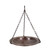 18" Classic Copper Hanging Birdbath