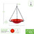 12" Red Hanging Birdbath