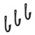 3" J-Hook, pack of 3