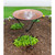 24" Hammered Copper Birdbath- Ring Stand