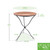 24" Hammered Copper Birdbath- Ring Stand