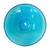 14" Teal Hanging Birdbath