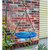 14" Teal Hanging Birdbath
