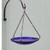 14" Cobalt Blue Hanging Birdbath