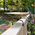Three Hares Birdbath- Over Rail Bracket