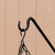18" Angled Wall Mount Pole 45°