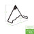 Medium Plate Wall Hanger, pack of 2