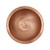 Hammered Solid Copper Birdbath- Over Rail Bracket