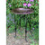 24" Classic Copper Birdbath- Phoebe Stand