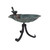 Scallop Shell Birdbath- Tripod Stand