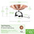 Hammered Solid Copper Birdbath- Over Rail Bracket