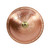 Hammered Solid Copper Birdbath- Over Rail Bracket