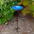 12" Delphinium Lolly Birdbaths with Stake