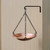 14" Solid Copper Hanging Birdbath