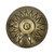 Red African Daisy Birdbath- Stake