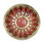 Red African Daisy Birdbath- Stake