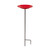 12" Petunia Lolly Birdbaths with Stake