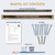 Horizon 7’ Sahara Sand (4”) Mantel Shelf Kit