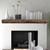 Half-Round Sleeper Maduro 6' Mantel Shelf Kit