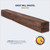 Grist Mill Maduro 6' Mantel Shelf Kit