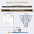 Federal 5' Avocado Mantel Shelf Kit