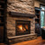 Farmhouse 7' Roasted Chestnut Mantel Shelf Kit