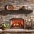 Hayloft Beam Roasted Chestnut 4’ Mantel Shelf Kit