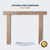 Hitching Post Pale Honey 3pc. Surround Kit