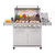 Full Stainless Steel Propane Gas Grill
